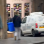 RVL services display van up in Edinburgh